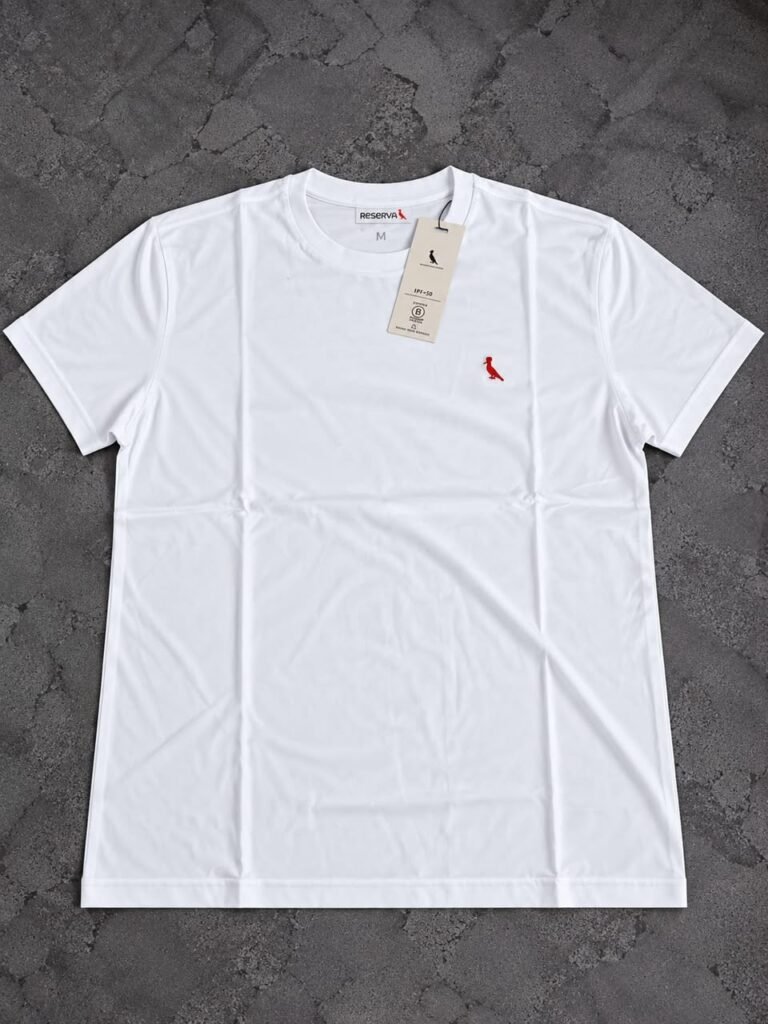 Camiseta básica – Reserva — Branca