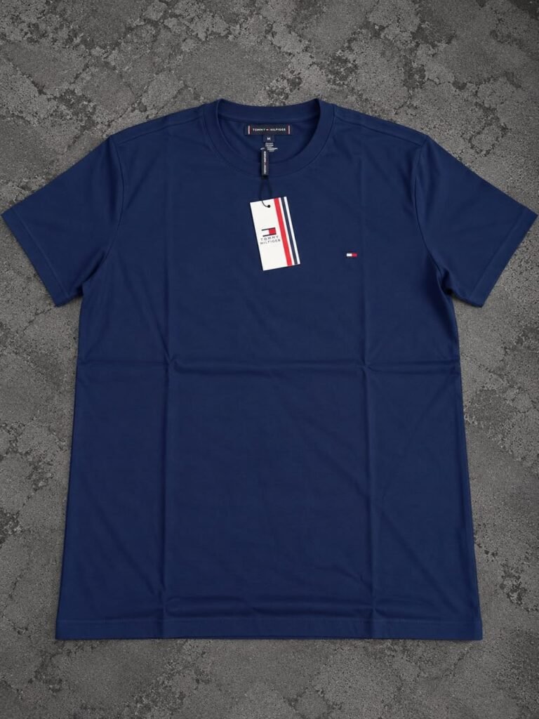 Camiseta básica – Tommy Hilfiger — Azul marinho